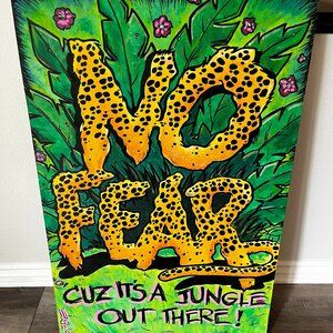 No Fear Dangerous Sports Gear - Original Painting